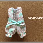 インナーロンパース（花柄）　＊ブライス　blythe＊　