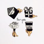 (rose再販)For youブローチ