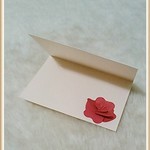 熾苑様専用ページ☆バラのメッセージカード【送料こみ】
