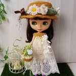 よしえ屋328[森の結婚式ドレス５点セット]ブライス アウトフィット Blythe