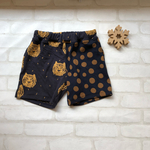  [110]BOYS SWEAT SHORTS(タイガー×バブルドット)