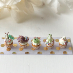 梅雨★グレーうさぎ★雨の日々のカップケーキセット★