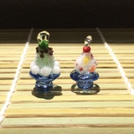 ガラスのかき氷ペンダント