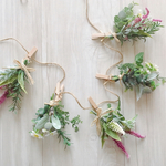 Natural floret garland オリーブと小花のガーランド