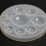 円形シリコンモールド ラウンド型 半円形 シリコン型✩【H-163】