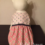 保冷剤用ポケット付きドレス  女の子用  ベビーピンク