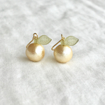  cottonpearl ゆず フルーツ ピアス♡イヤリング