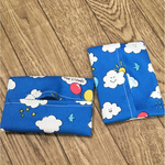 もくもく雲柄♡ミニサイズポケットティッシュケース