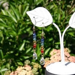 にじいろ耳飾り　　*雨上がり　*虹と一雫