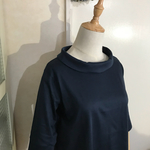 ロールカラーカットソー