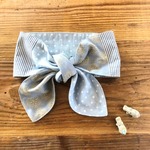 大人用＊首もとヒンヤリなネッククーラー＊わたげグレー×ドット