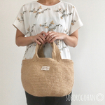 ＊麻ひもバッグ シンプル