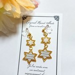 STARビーズ☆ノンホールピアス☆