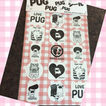 PUG PUG シール