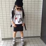 長袖変更可能：再販62☆(size80～120)名前入Tシャツ【シマウマ】