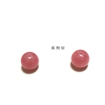 ◇2粒売り約7.0㎜◇Rhodochrosite 菱マンガン鉱 ビーズ