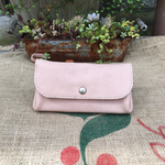 サンプルＢ品/ジャバラ革の長財布/大きなレザー財布  ヌメ色ベージュ