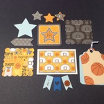 ♡ kz 様専用♡誕生日、引退、卒業🏀寄せ書き、カード、アルバムのデコレーション素材(747)