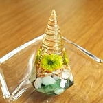 癒やし　家庭円満　❤オルゴナイト　リングスタンドにも〜♪　