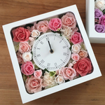 ラプンツェルカラーの花時計  プリザーブドフラワー