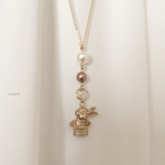 【Rabbit】ロングネックレス