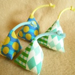 ネコさんのまきびしセット(爽やかカラー)