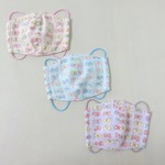再3販*子供用立体マスク＊3枚セット*4重ガーゼ*ちょうちょ*020