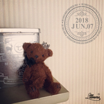茶色ビスコースのミニチュアベア    Ⅰ