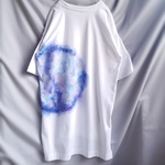 手描き　夏の星空イルミネーションチュニック　woman