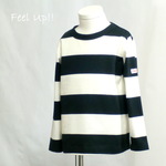 【Size100】ボーダーロンT