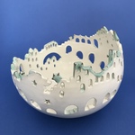 dayree様 専用カート ヤーンボウル　月夜の街　YB11（ボールベース特大）　