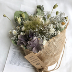  スモークツリーと紫陽花のスワッグ　⑧