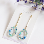 flower フープピアス/イヤリング