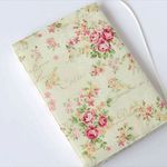 文庫本ブックカバー　薔薇