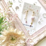 【アシンメトリー】花のしずく ピアス&イヤリング