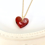 Swarovski レッドマグマ ロングネックレス