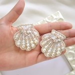 minne mag掲載 人魚の永遠     ピアス orイヤリング  