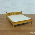 imudaisuki様専用 ベッド Bタイプ 15cm  キングサイズ ミニチュア家具 ドールハウス