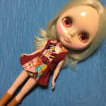 ブライス、リカちゃん用ワンピース、駄菓子