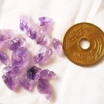 約15ｇ＊アメジスト★ラフカット（原石・結晶）