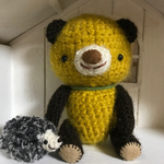 あみぐるみ＊くまとハリネズミ
