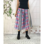 大人可愛い＊ グレンチェック&ストライプ&チェックのはぎスカート  スカート 