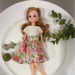 リカちゃんの服 レトロ  ピンク