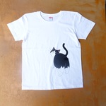 手描きにゃん玉Tシャツ　サイズ選べます