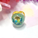 プリザーブドフラワーとラブインコRing(セキセイ)