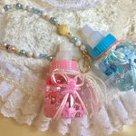 baby's bottle♡バッグチャーム スノードーム ボトル 哺乳瓶 ゆめかわ