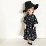 ウエストゴム入り 花柄ゆるふわワンピ♡