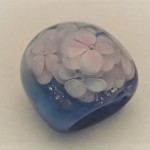 帯留め『紫陽花 八重』