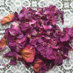 イングリッシュローズの花びら7g　ピンク系