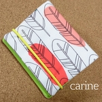 パステルフェザーのカードケース